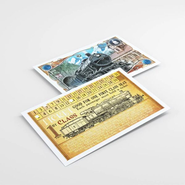 Ticket to Ride Europe edition Art Sleeves