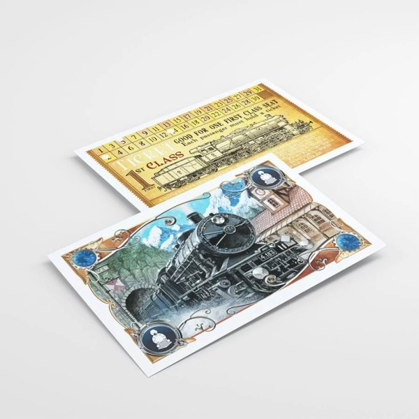 Ticket to Ride Europe edition Art Sleeves - Image 4