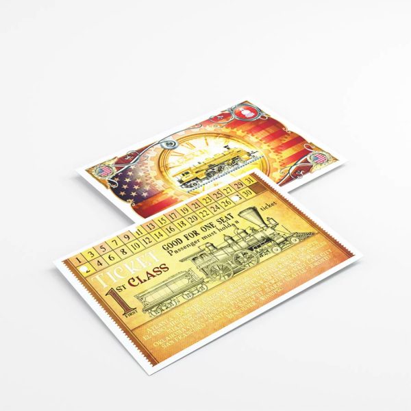 Ticket to Ride US edition Art Sleeves