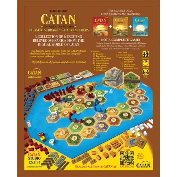 Catan Treasures Dragons Adventurers